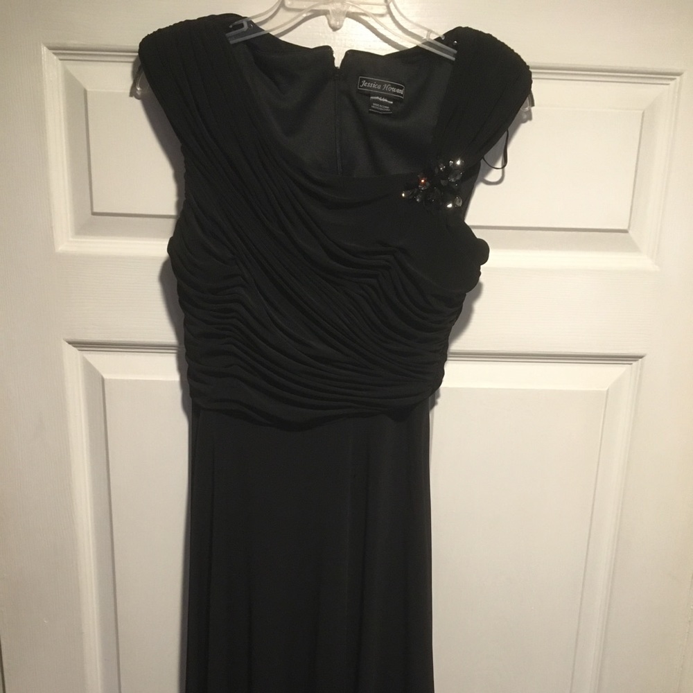 Classy Black Dress with stones